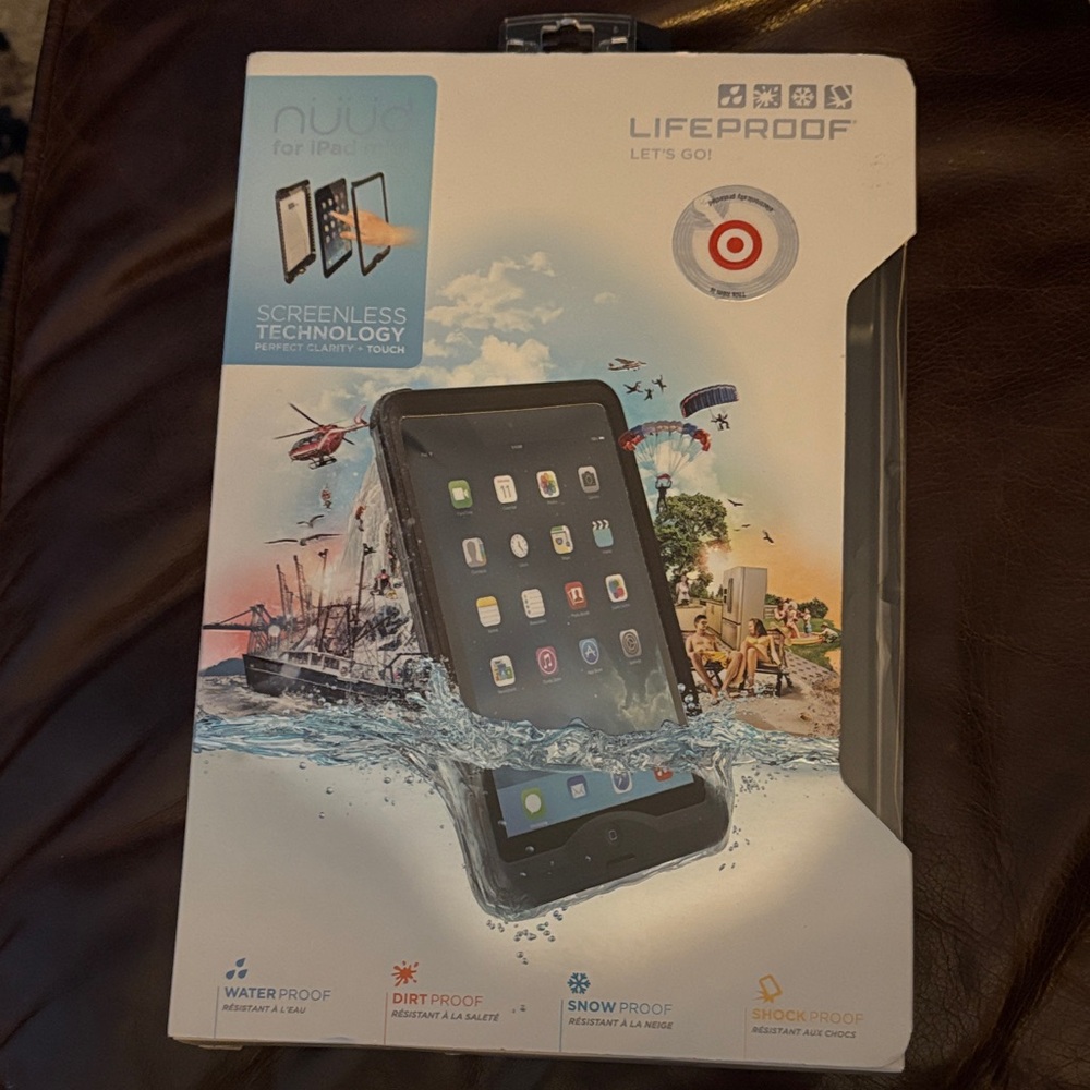 LifeProof Gray Waterproof Case for iPad
